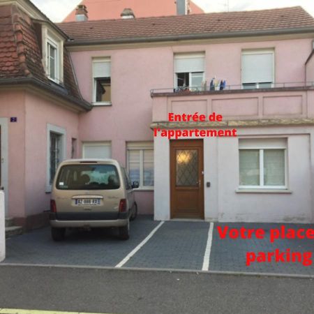 Gruenewald Colmar - Studio 2 Pers - Parking Exterior foto